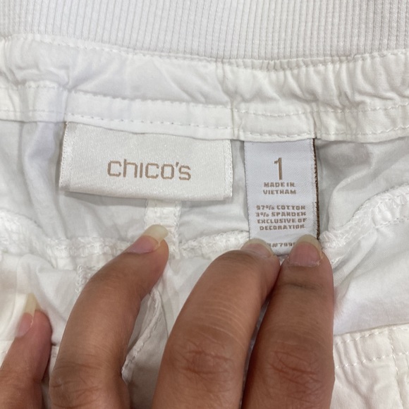 Chico’s Womens Cargo White skirt - Picture 2 of 6